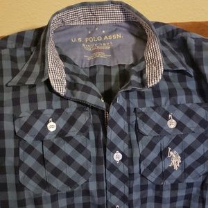 U.S. Polo Assn. Shirts & Tops - 4/$20 polo button up U.S. Polo Assn. Shirts & Tops - 4/$20 polo button up